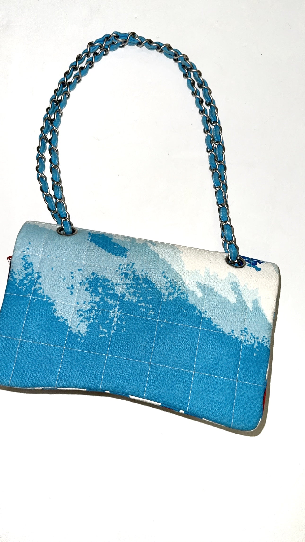 CHANEL wave surf classic flap bag
