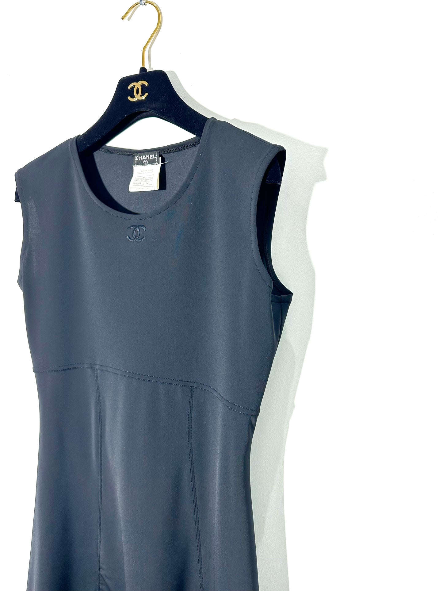 CHANEL neoprene dress