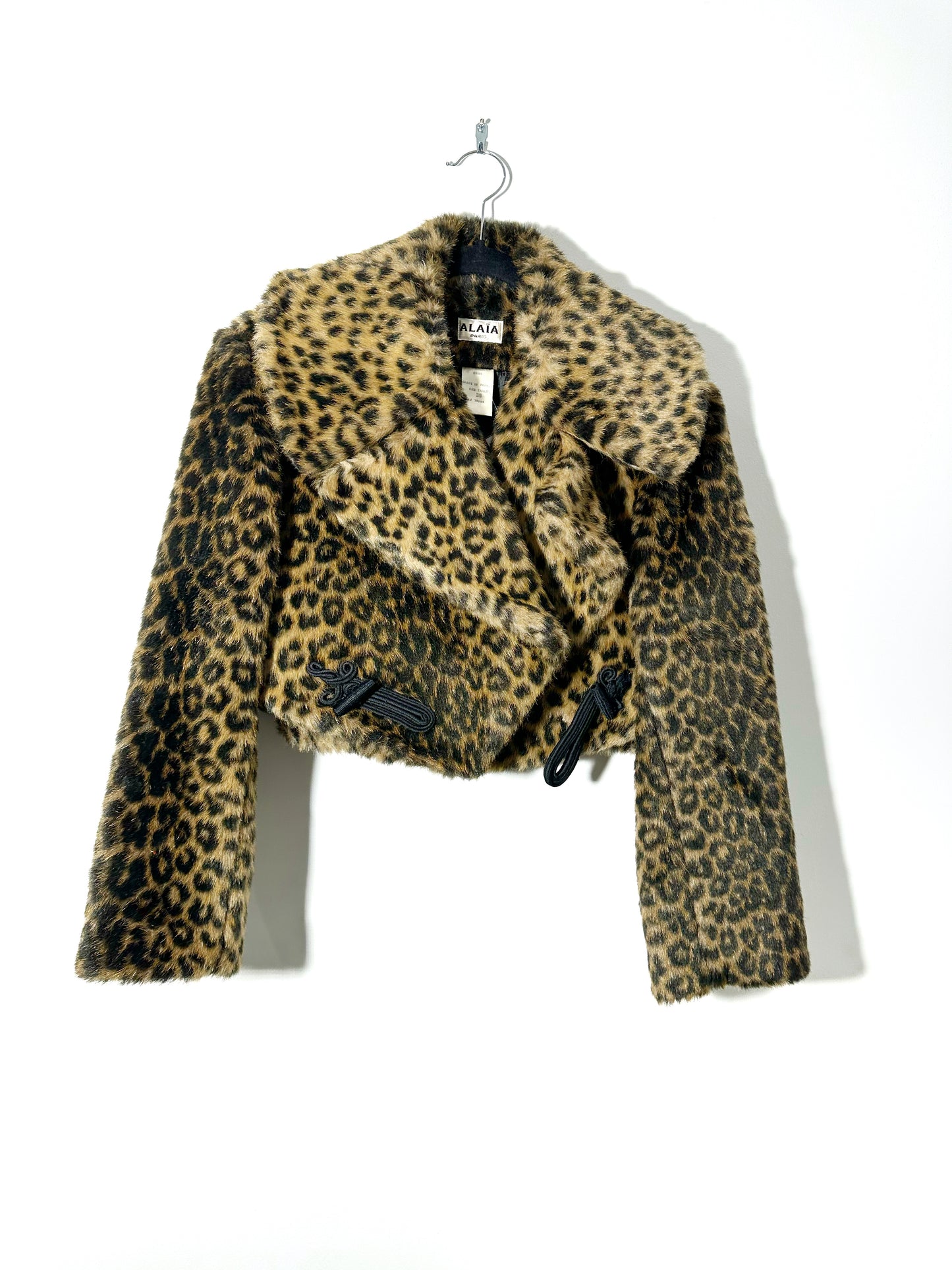 ALAÏA leopard bolero
