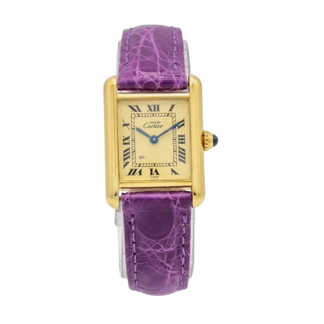 Vintage Cartier Tank Vermeil