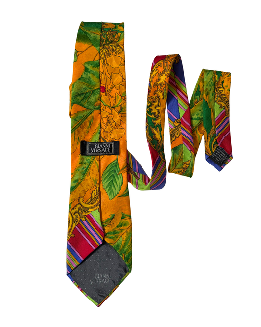Gianni Versace Vintage Silk Tie