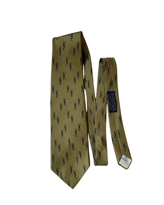 Yves Saint Laurent Vintage Silk Tie