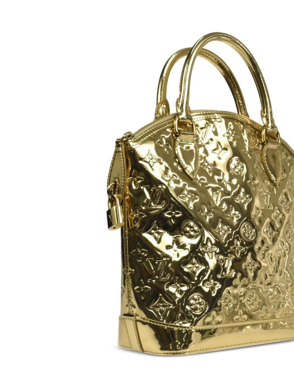 LOUIS VUITTON Lockit Monogram Miroir Handbag