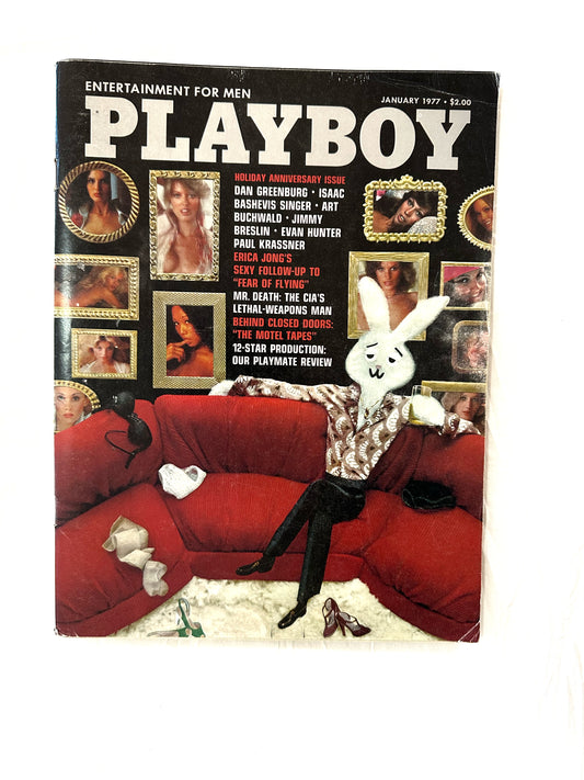 Playboy, January 1977 - Holiday Anniversary Issue